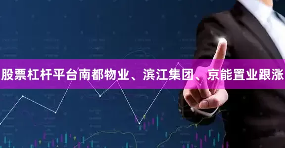 股票杠杆平台南都物业、滨江集团、京能置业跟涨